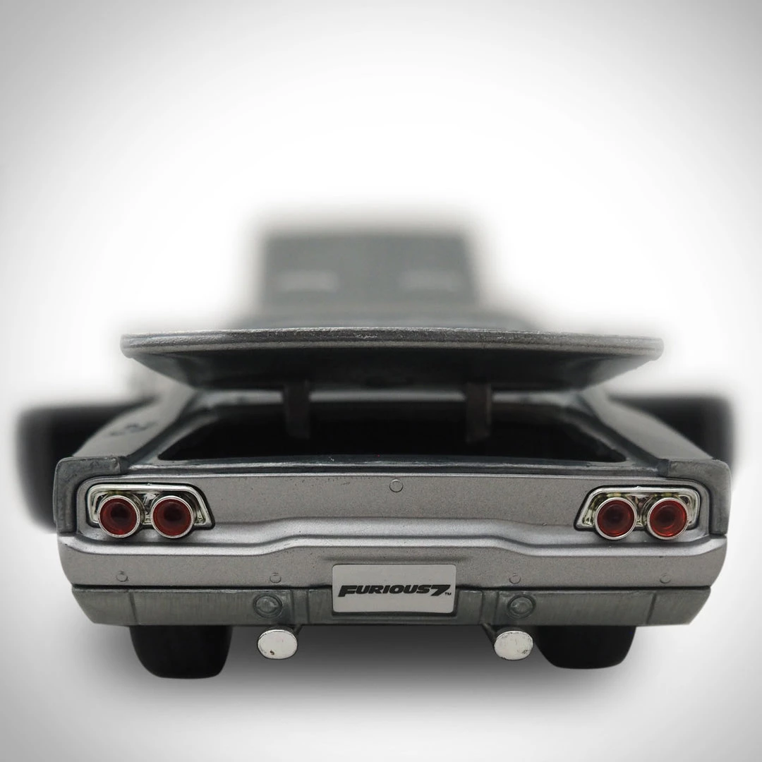 Toy Wonders Die-Cast Vehicles Fast & Furious 7 & F8 Dom's 1968 Dodge Charger R/T Die Cast Car Custom Museum Display 5 Toy Wonders Die-Cast Vehicles Fast & Furious 7 & F8 Dom's 1968 Dodge Charger R/T Die Cast Car Custom Museum Display