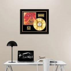 RARE-T Limited Edition Frames .38 Special - Rockin’ Into The Night Gold LP Limited Signature Edition Studio Licensed Custom Frame