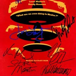 RARE-T Three Amigos Transcript Limited Signature Edition Studio Licensed Custom Frame Limited Edition Frames