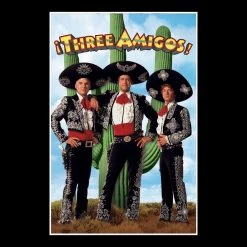 RARE-T Three Amigos Transcript Limited Signature Edition Studio Licensed Custom Frame Limited Edition Frames