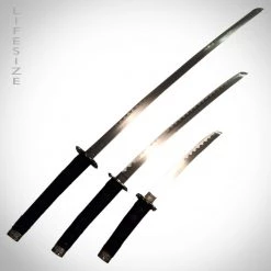 Wicked Swords & Props Japanese Katana's - Set Of 3 Samurai Sword Props