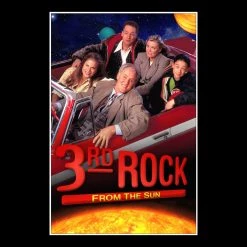 RARE-T Limited Edition Frames 3rd Rock From The Sun Script Limited Signature Edition Studio Licensed Custom Frame