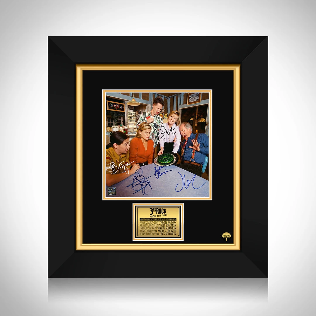 RARE-T 3rd Rock From The Sun Cast Photo Limited Signature Edition Studio Licensed Custom Frame Limited Edition Frames 1 RARE-T 3rd Rock From The Sun Cast Photo Limited Signature Edition Studio Licensed Custom Frame Limited Edition Frames