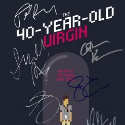 RARE-T Limited Edition Frames The 40 Year-Old Virgin Script Limited Signature Edition Studio Licensed Custom Frame