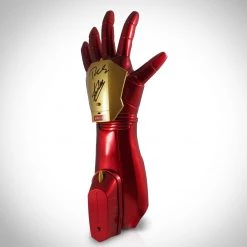 APW Signed Memorabilia Iron Man- Hand-Signed Life Size Iron Man Arm By Robert Downey Jr. & Stan Lee Museum Display