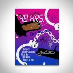 RARE-T 48 Hrs Script Limited Signature Edition Studio Licensed Custom Frame Limited Edition Frames