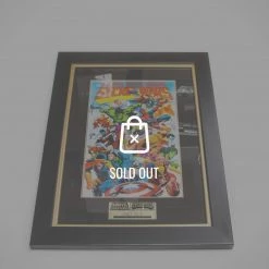 VAULT COLLECTIBLES Signed Memorabilia Rare-T Exclusive 'Marvel Secret Wars Signed Zeck Art Print' Custom Frame