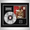 RARE-T Limited Edition Frames 50 Cent Get Rich Or Die Tryin Platinum LP Limited Signature Edition Studio Licensed Custom Frame