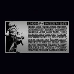 APW Stars Wars- Hand-Signed Stormtrooper Helmet By Cast Members In Museum Display Signed Memorabilia