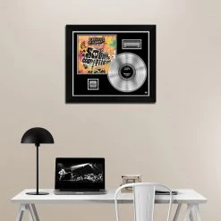 RARE-T 5 Seconds Of Summer - Sounds Good Feels Good Platinum LP Limited Signature Edition Studio Licensed Custom Frame