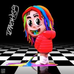 RARE-T 6ix9ine - Dummy Boy Gold LP Limited Signature Edition Studio Licensed Custom Frame