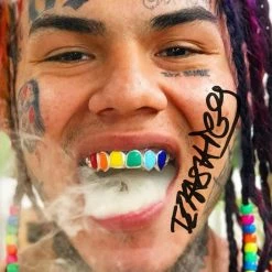 RARE-T 6ix9ine Limited Signature Edition Studio Licensed Photo Custom Frame