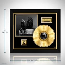RARE-T 6lack - Free 6Lack Gold LP Limited Signature Edition Studio Licensed Custom Frame Limited Edition Frames