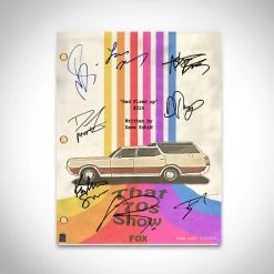 RARE-T That 70's Show Script Limited Signature Edition Studio Licensed Custom Frame Limited Edition Frames