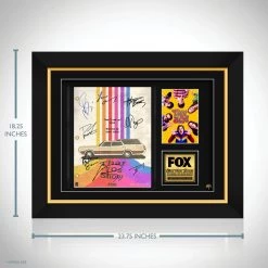 RARE-T That 70's Show Script Limited Signature Edition Studio Licensed Custom Frame Limited Edition Frames