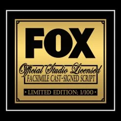 RARE-T That 70's Show Script Limited Signature Edition Studio Licensed Custom Frame Limited Edition Frames