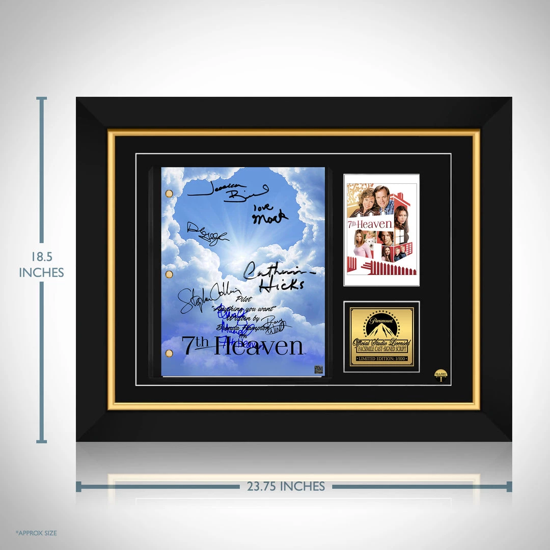 RARE-T 7th Heaven Transcript Limited Signature Edition Studio Licensed Custom Frame 3 RARE-T 7th Heaven Transcript Limited Signature Edition Studio Licensed Custom Frame