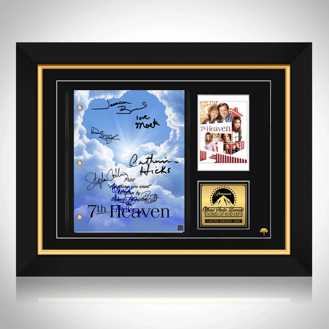 RARE-T 7th Heaven Transcript Limited Signature Edition Studio Licensed Custom Frame 1 RARE-T 7th Heaven Transcript Limited Signature Edition Studio Licensed Custom Frame