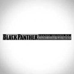 APW Black Panther- Hand-Signed Die-Cast Car By Chadwick Boseman Museum Display