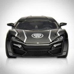Toy Wonders Black Panther - Lykan Hypersport Die-Cast Car Museum Display 12 Toy Wonders Black Panther - Lykan Hypersport Die-Cast Car Museum Display