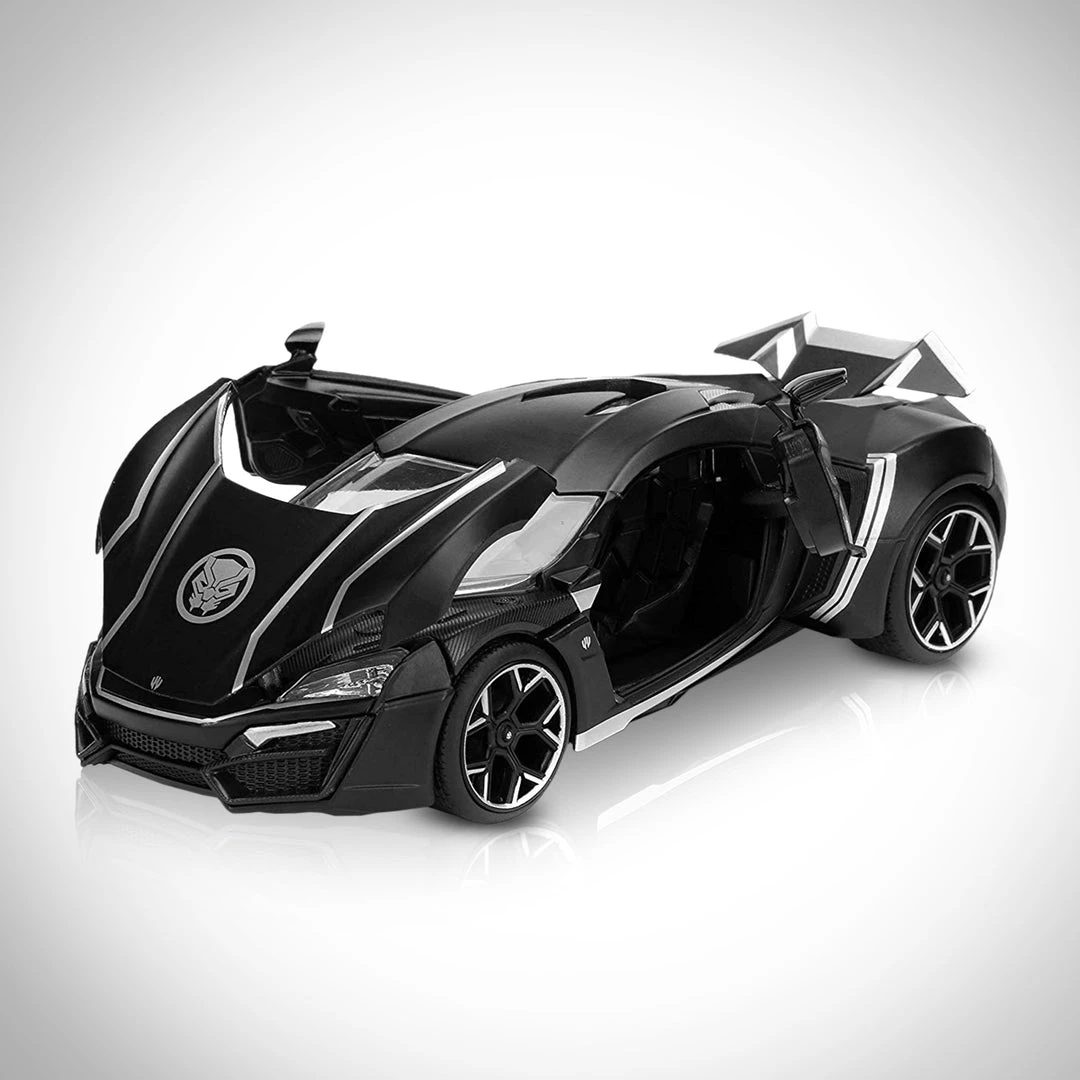 Toy Wonders Black Panther - Lykan Hypersport Die-Cast Car Museum Display 2 Toy Wonders Black Panther - Lykan Hypersport Die-Cast Car Museum Display