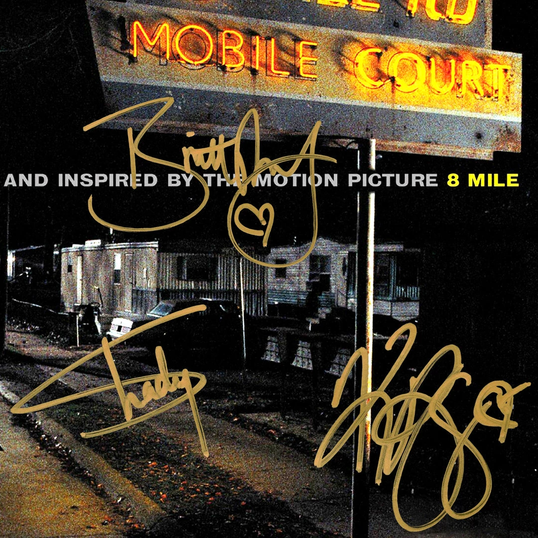 RARE-T 8 Mile Soundtrack Limited Signature Edition Studio Licensed LP Cover Custom Frame 5 RARE-T 8 Mile Soundtrack Limited Signature Edition Studio Licensed LP Cover Custom Frame