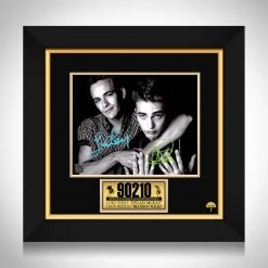 RARE-T Beverly Hills 90210 - Dylan & Brandon Photo Limited Signature Edition Studio Licensed Custom Frame Limited Edition Frames