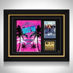 RARE-T Beverly Hills 90210 Transcript Limited Signature Edition Studio Licensed Custom Frame Limited Edition Frames