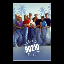 RARE-T Beverly Hills 90210 Transcript Limited Signature Edition Studio Licensed Custom Frame Limited Edition Frames