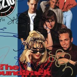 RARE-T 90210 - Soundtrack LP Cover Limited Signature Edition Studio Licensed Custom Frame Limited Edition Frames