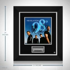 RARE-T 98 Degrees - Revelation LP Cover Limited Signature Edition Studio Licensed Custom Frame