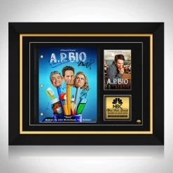 RARE-T Limited Edition Frames A.P. Bio Transcript Limited Signature Edition Studio Licensed Custom Frame