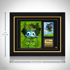 RARE-T Bug's Life Transcript Limited Signature Edition Studio Licensed Custom Frame