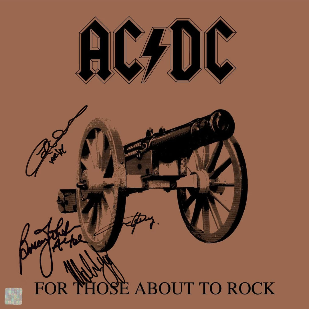 RARE-T AC/DC For Those About To Rock Limited Signature Edition Studio Licensed Gold LP Custom Frame Limited Edition Frames 2 RARE-T AC/DC For Those About To Rock Limited Signature Edition Studio Licensed Gold LP Custom Frame Limited Edition Frames