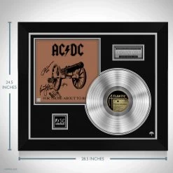 RARE-T AC/DC For Those About To Rock Platinum LP Limited Signature Edition Studio Licensed Custom Frame 16 RARE-T AC/DC For Those About To Rock Platinum LP Limited Signature Edition Studio Licensed Custom Frame