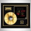Rare-T AC/DC Back In Black Gold LP Limited Signature Edition Studio Licensed Custom Frame
