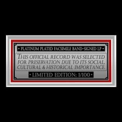 RARE-T Limited Edition Frames AC/DC Highway To Hell Platinum LP Limited Signature Edition Studio Licensed Custom Frame