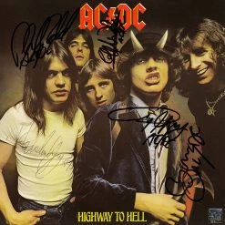 RARE-T Limited Edition Frames AC/DC Highway To Hell Platinum LP Limited Signature Edition Studio Licensed Custom Frame