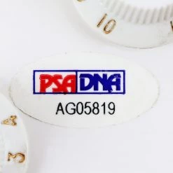 PPC Signed Memorabilia Ac/Dc- Psa/Dna Certified Hand-Signed Electric Guitar By Brian Johnson, Angus Young, Stevie Young & Chris Slade Custom Shadow Box Frame