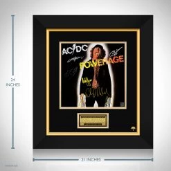 RARE-T AC/DC - Powerage LP Cover Limited Signature Edition Studio Licensed Custom Frame 11 RARE-T AC/DC - Powerage LP Cover Limited Signature Edition Studio Licensed Custom Frame
