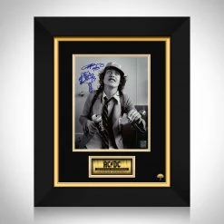 RARE-T AC/DC - Angus Young Limited Signature Edition Studio Licensed Photo Custom Frame