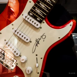 Rare-T Exclusive 'Angus Young Signed Guitar' Custom Frame Swords & Props