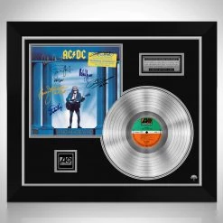 RARE-T Limited Edition Frames AC/DC - Who Made Who - Maximum Overdrive Soundtrack Platinum LP Limited Signature Edition Studio Licensed Custom Frame