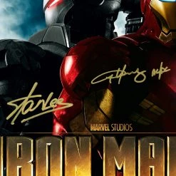 RARE-T AC/DC Iron Man 2 Soundtrack Limited Signature Edition Studio Licensed LP Cover Custom Frame Limited Edition Frames
