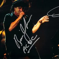 RARE-T AC/DC Limited Signature Edition Studio Licensed Photo Custom Frame