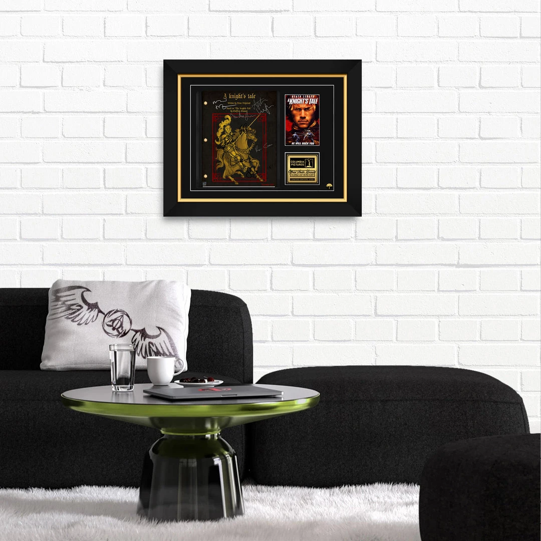 RARE-T Limited Edition Frames A Knight's Tale Script Limited Signature Edition Studio Licensed Custom Frame 9 RARE-T Limited Edition Frames A Knight's Tale Script Limited Signature Edition Studio Licensed Custom Frame