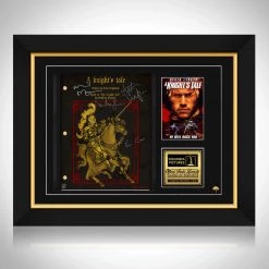RARE-T Limited Edition Frames A Knight's Tale Script Limited Signature Edition Studio Licensed Custom Frame