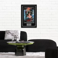 RARE-T Limited Edition Frames A Nightmare On Elm Street Mini Poster Limited Signature Edition Studio Licensed Custom Frame