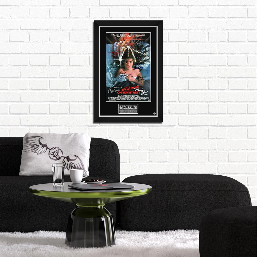 RARE-T Limited Edition Frames A Nightmare On Elm Street Mini Poster Limited Signature Edition Studio Licensed Custom Frame 2 RARE-T Limited Edition Frames A Nightmare On Elm Street Mini Poster Limited Signature Edition Studio Licensed Custom Frame