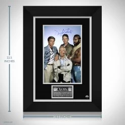 RARE-T A-Team Cast Photo Limited Signature Edition Studio Licensed Custom Frame Limited Edition Frames